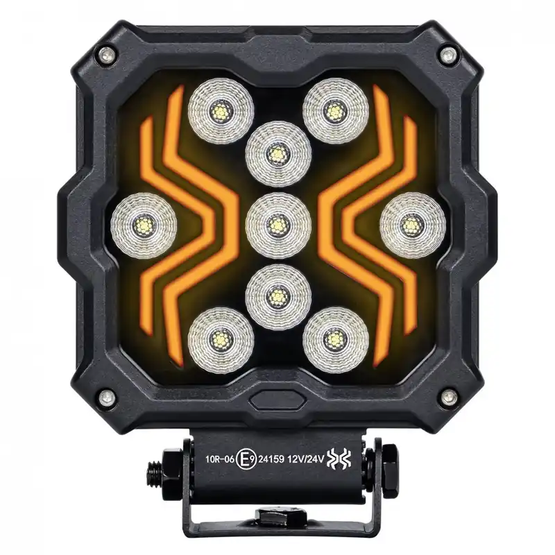 LED pracovní světlo X-SPIDER 2 1700 LM 9 LED s pozičním světlem KAMAR Jen Po Omezenou Doba
