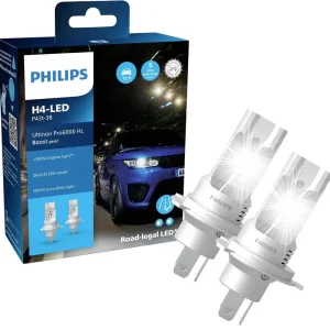 Hit Sezóny LED žárovky H4 PHILIPS Ultinon Pro6000 HL Boost, legální