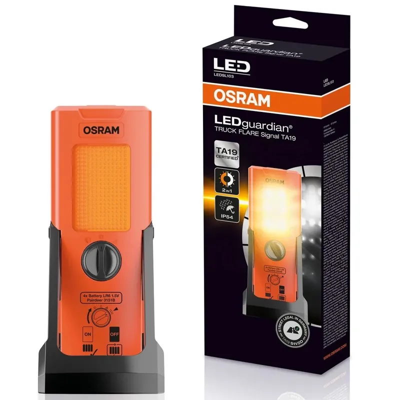 Výstražné LED světlo OSRAM LEDguardian TRUCK FLARE Signal TA19 Tovární Cena