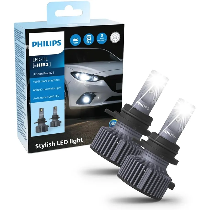 Originální LED žárovky HiR2 PHILIPS Ultinon Pro3022