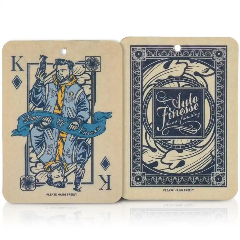 Závěsná vůně Auto Finesse Playing Card Air Freshener KING Poslední Šance