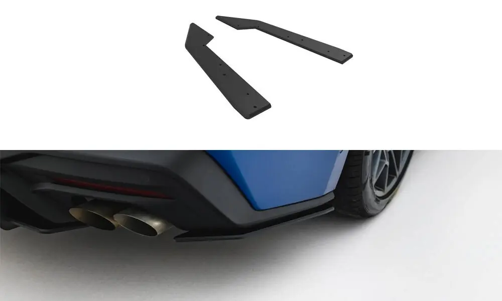 Sezónní Sleva Ford Mustang Mk7 GT, "Street Pro" boční difuzory pod zadní nárazník, Maxton design