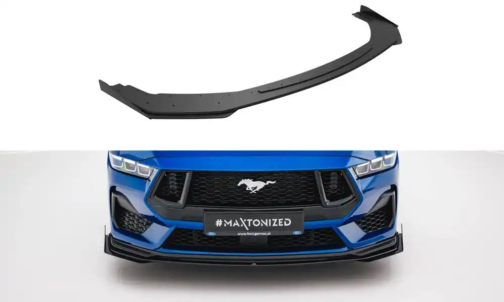 Ford Mustang Mk7 GT, "Street Pro" spoiler pod přední nárazník s křidélky, Maxton design Cenově Výhodný