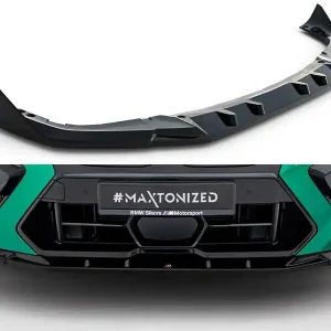 BMW X6 M F96 Facelift, spoiler pod přední nárazník ver.2, Maxton Design Vysoce Kvalitní