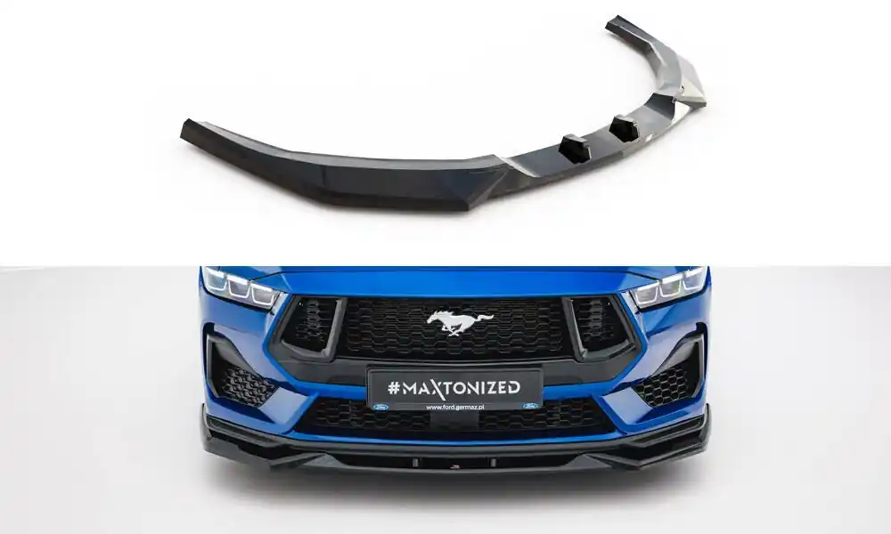 Akční Nabídka Ford Mustang Mk7 GT, spoiler pod přední nárazník ver.2, Maxton Design