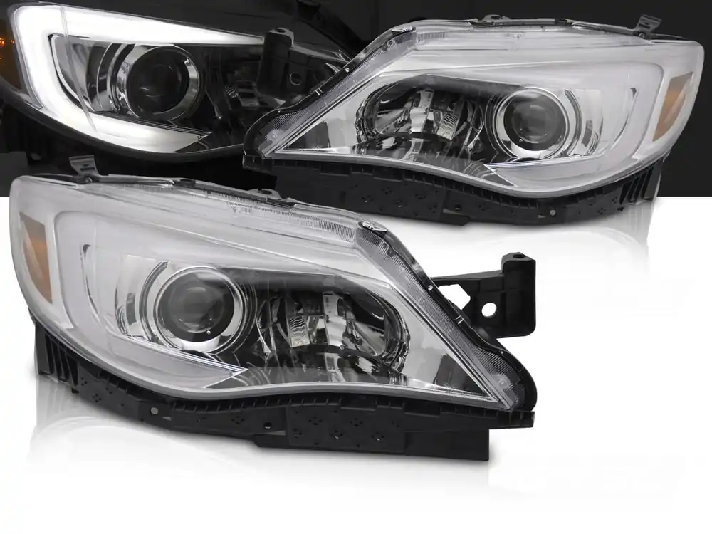 Kup Teď SUBARU WRX 2008-2014 - přední světla TUBE LIGHT chromová