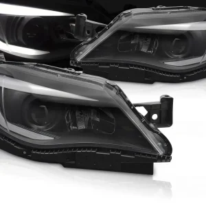 Cenově Výhodný SUBARU WRX 2008-2014 - přední světla TUBE LIGHT černá