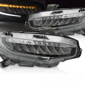HONDA CIVIC X 16-21 - přední světla FULL LED Nejprodávanější