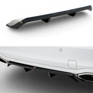 Ford Focus Mk4 Vignale Estate, středový spoiler pod zadní nárazník s žebrováním, Maxton Design Ihned K Objednání
