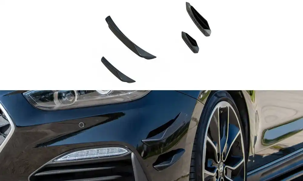 Kup Teď Hyundai i30 N Mk3 Hatchback/Fastback , přítlačná křidélka předního nárazníku, Maxton design