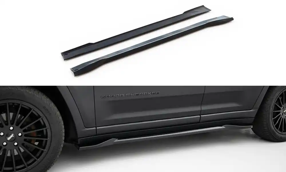 Jeep Grand Cherokee SRT WK2 Facelift, difuzory pod boční prahy, Maxton Design Speciální Cena