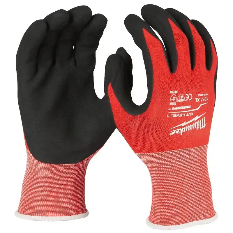 Horká Nabídka Pracovní rukavice MILWAUKEE CUT LEVEL A, vel. 10 XL EN388 2016
