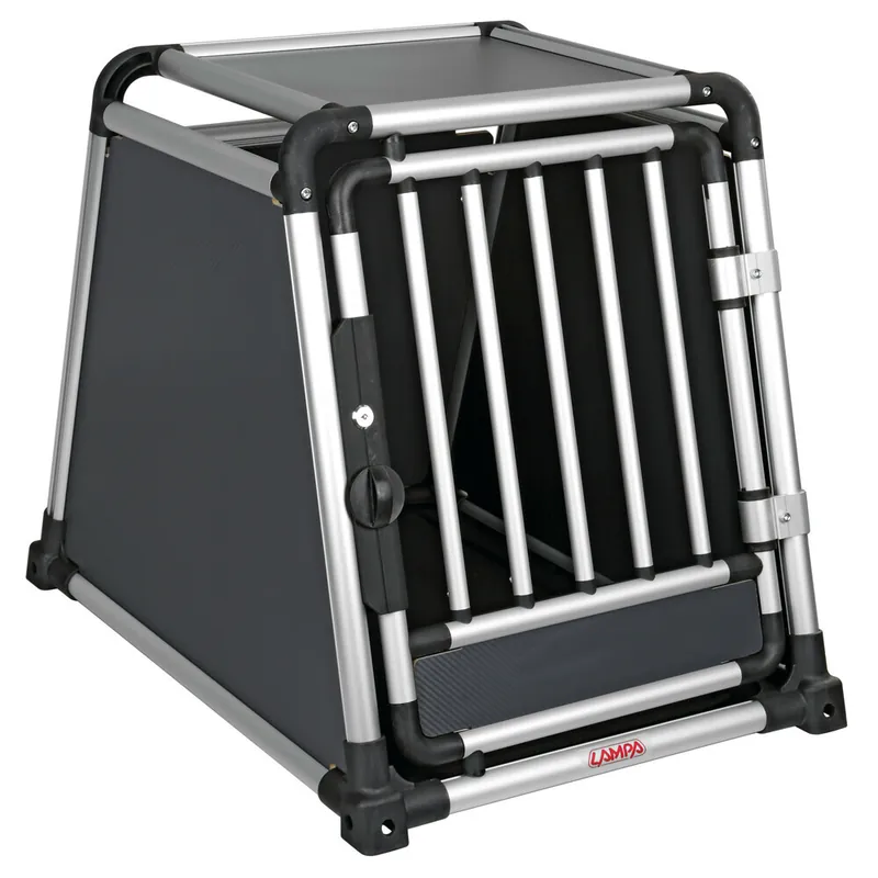 Časově Omezené Klec do auta pro psa LAMPA PREMIUM 4 55×75×62 cm