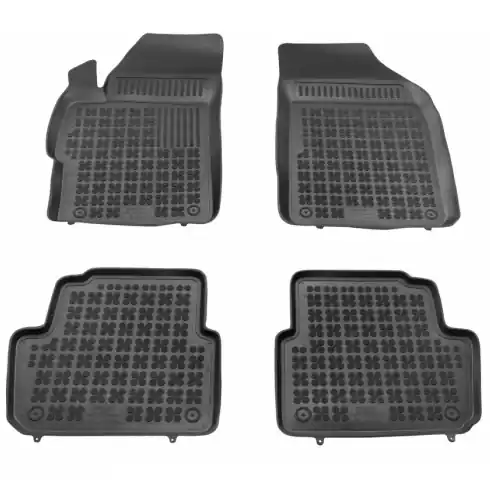 Oblíbený Gumové autokoberce Chevrolet Spark II (2012 - 2014) zvýšený okraj REZAW