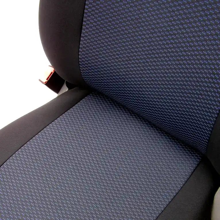 Bezpečná Platba Autopotahy Ford Transit (2006 - 2013) 5 místná verze - Exclusive Quality - černo / modré