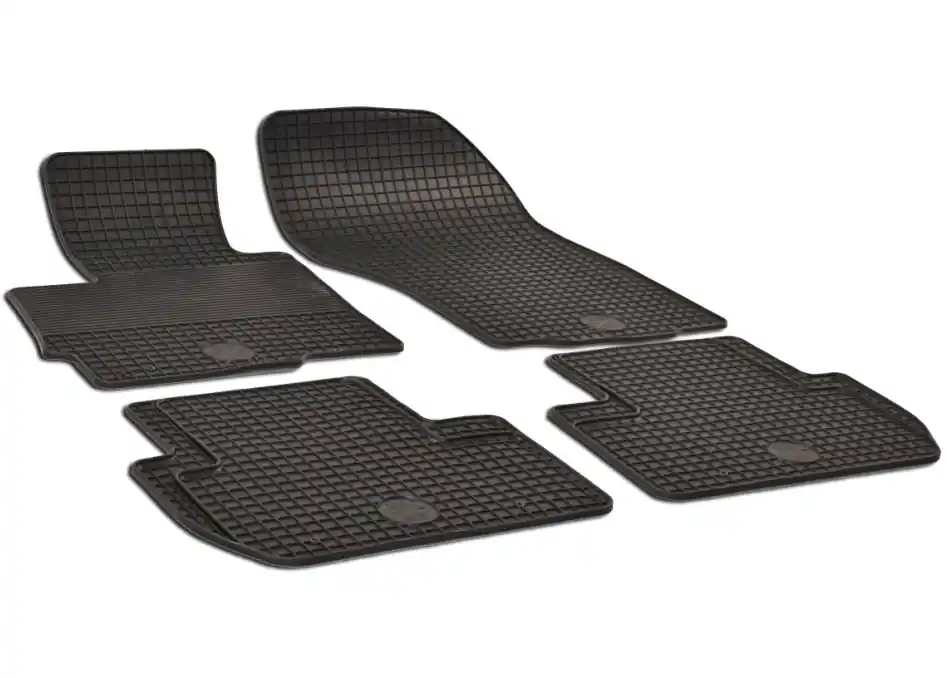 Gumové koberce Mitsubishi Outlander II (2006 - 2012) s fixací GUZU Super Cena