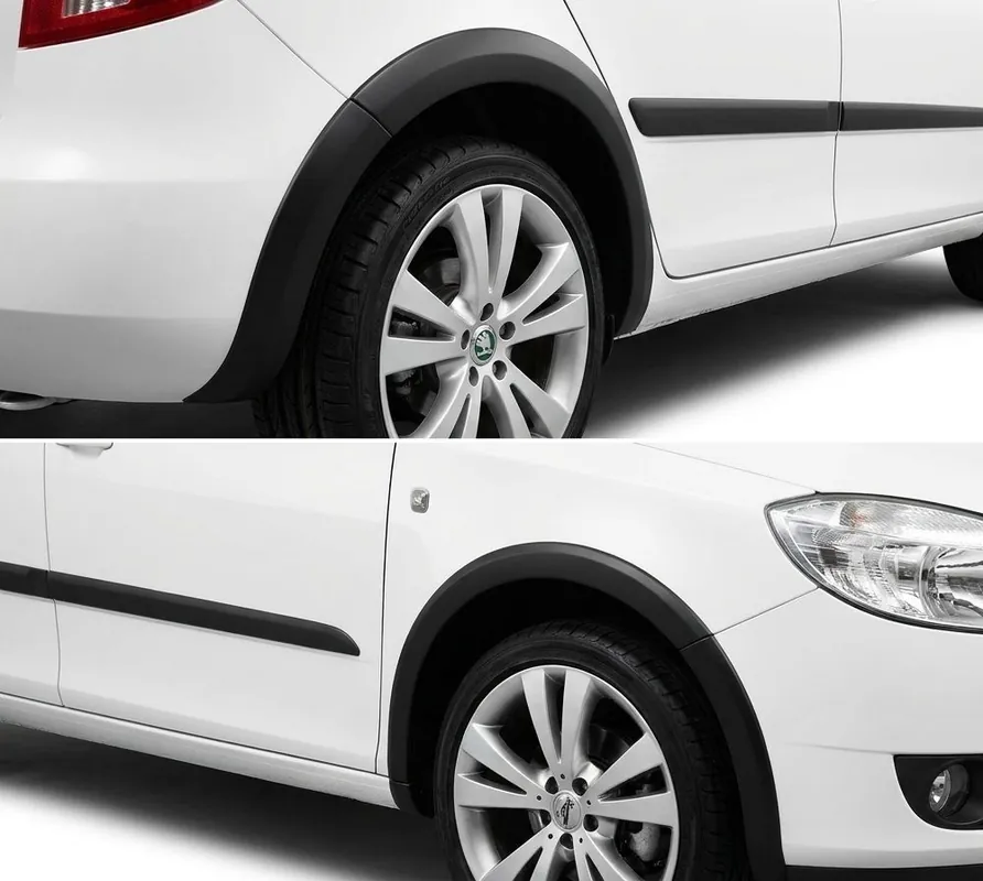 Akční Nabídka Plastové lemy blatníků Škoda Fabia II Combi (2007 - 2014) Autostyl Janko