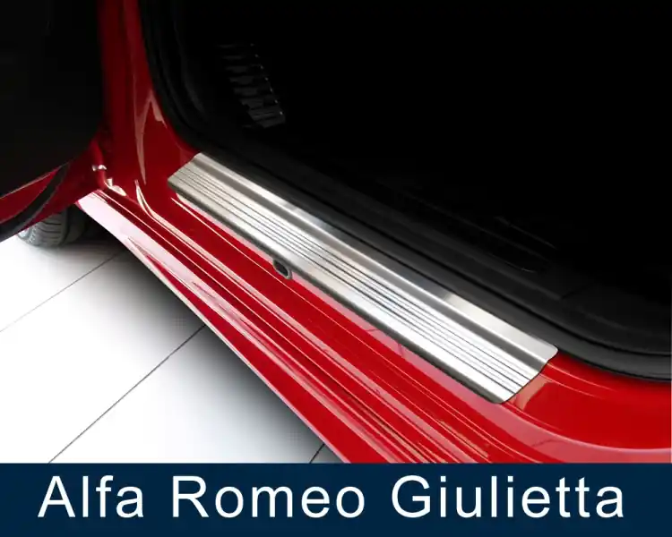 Oblíbený Prahové nerezové lišty Alfa Romeo Giulietta (od roku 2010>) - matné