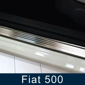 Prahové nerezové lišty Fiat 500 (2007) - matné - Avisa Nejlepší Volba