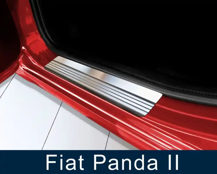 Prahové nerezové lišty Fiat Panda (2012) - matné - Avisa Ihned K Objednání
