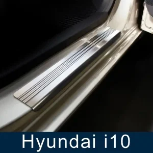 Prahové nerezové lišty Hyundai i10 I (2007 - 2013) - matné - Avisa Tovární Cena