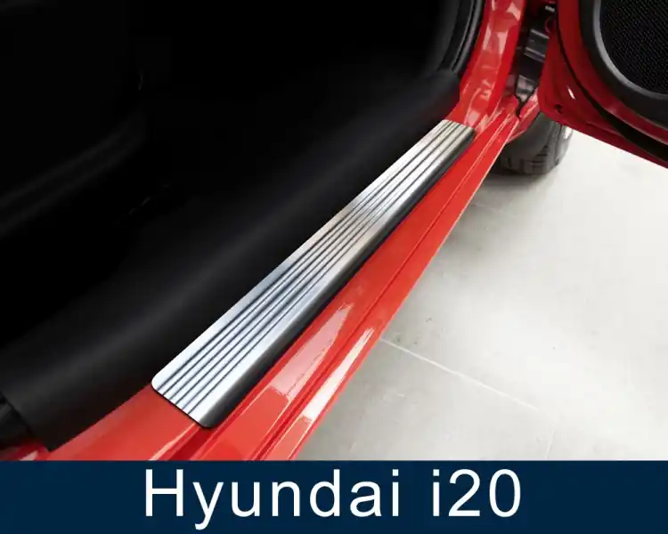 Prahové nerezové lišty Hyundai i20 I (2008 - 2014) - matné - Avisa Odeslání Ihned