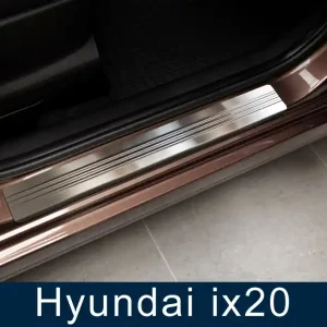 Prahové nerezové lišty Hyundai ix20 (2010 - 2017) - matné - Avisa Nejlepší Cena