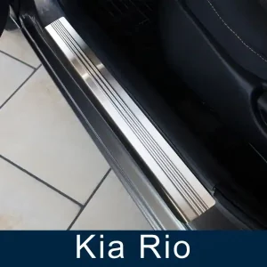Top Prodej Prahové nerezové lišty Kia Rio III (2011 - 2017) 4 / 5 dveřový model - matné - Avisa
