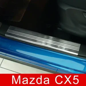 Cenová Bomba Vnitřní prahové nerezové lišty Mazda CX-5 I (2011 - 2017) - matné - Avisa