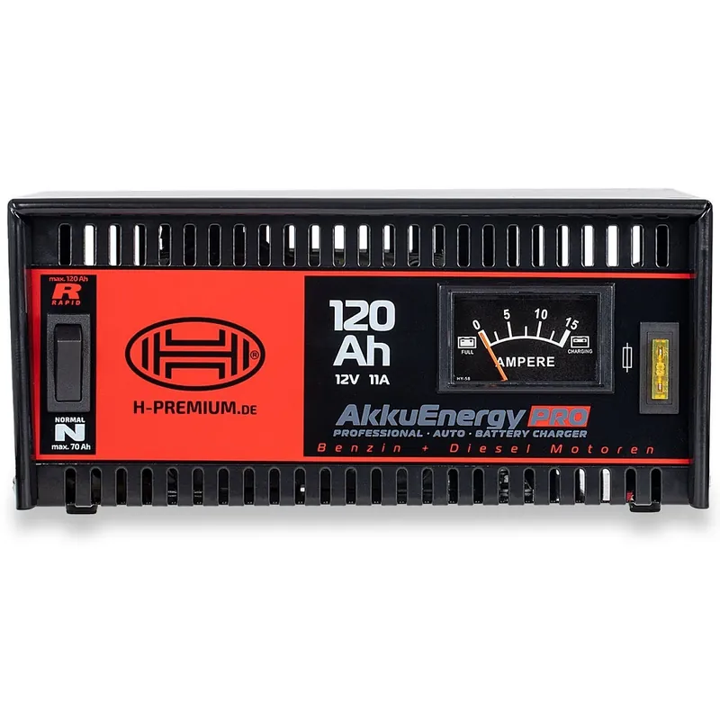 Rychlé Dodání Autonabíječka HEYNER AkkuEnergy PRO 12V (18 - 120 Ah) 11Amp