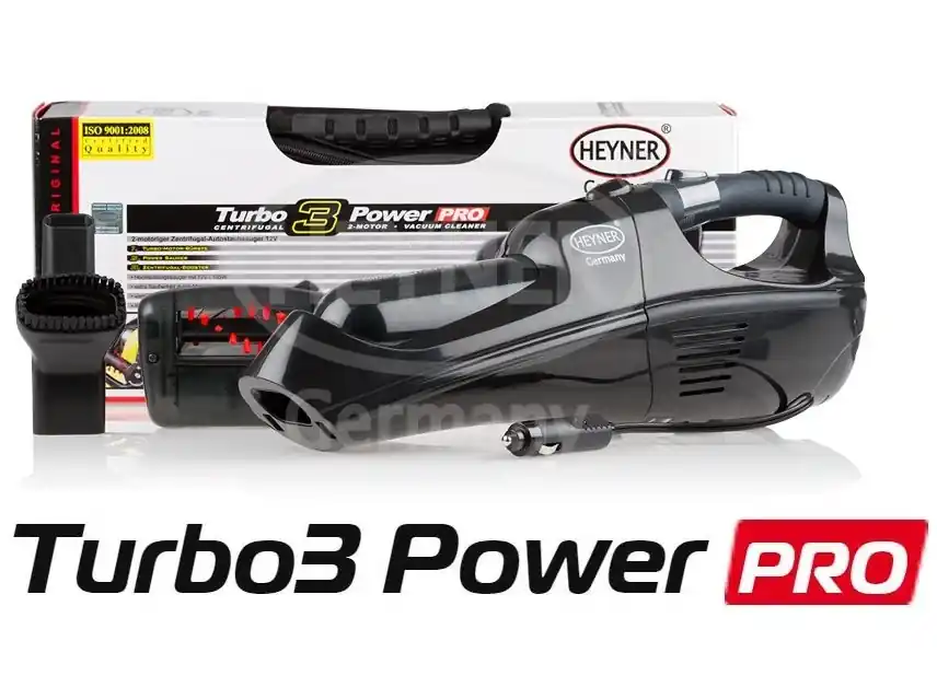 Výhodná Nabídka Autovysavač dvoumotorový - Heyner Germany - Turbo 3 Power PRO - 105W