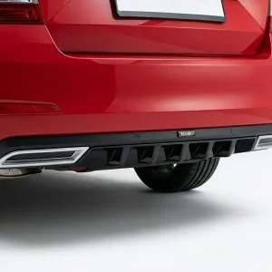 Super Cena Difuzor zadního nárazníku + koncovky DUMMY Škoda Octavia III (2012 - 2020) - Milotec