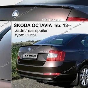 Zadní spoiler kufru Škoda Octavia III (2012 - 2019) - Stylla OC22L Cenový Hit