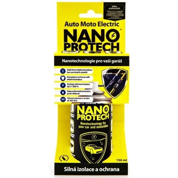 Aktuální NANOPROTECH Auto Moto Electric, silná izolace a ochrana, 150 ml