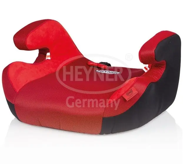 Podsedák Heyner SafeUp XL Comfort 15-36 kg Racing Red Vysoce Kvalitní
