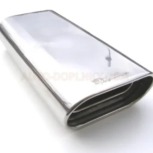 Koncovka výfuku WM Sport R7, 170 x 80 mm, plochá s perforací Super Cena