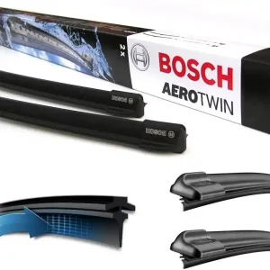 Zlevněný Stěrače Bosch Škoda Rapid (2012 - 2019) 600 + 400 mm Aerotwin A555S