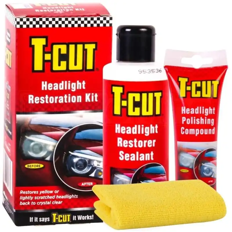 Sada na renovaci světlometů CARPLAN T-CUT Headlight Restoration Kit Vrácení Zdarma