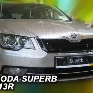 Must-Have Zimní clona Škoda Superb II Facelift (2013 - 2015) na masku chladiče HEKO