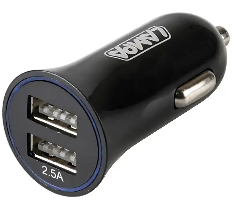 USB nabíječka do auta LAMPA PLUG-IN 2 12/24V 2500 mA Odeslání Ihned