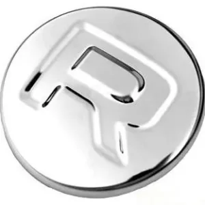 Kryt předního znaku - emblému Škoda Rapid (od roku 2012>) - "R" chrom Nakupujte Hned