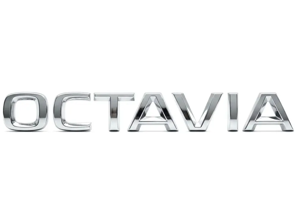 Zadní nápis OCTAVIA Škoda Octavia III (2012 - 2020) originál Zlevněný