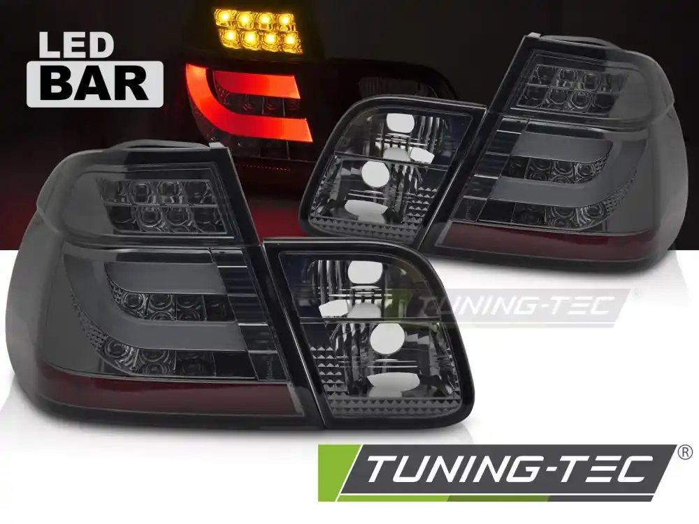 Super Cena BMW E46 2001-2005 Sedan - Zadní LED světla KOUŘOVÁ