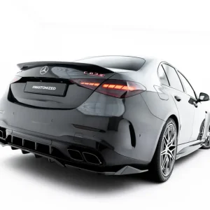 Vysoce Kvalitní Mercedes C63 AMG W206 2021->, spoiler pod zadní nárazník s žebrováním, Maxton design