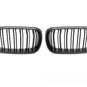 BMW X6 F16 2014-2019 - Přední maska černá lesklá double bar Akční Cena