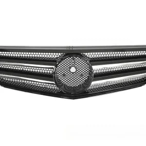 Expresní Doručení Mercedes třídy C W204 / S204 2007-2014 - Přední maska černá s chromem