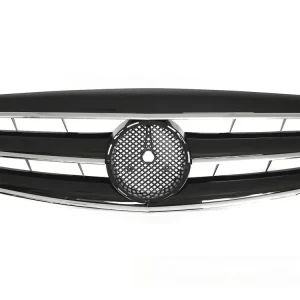 Levný Mercedes třídy S W221 2005-2009 - Přední maska černá s chromem