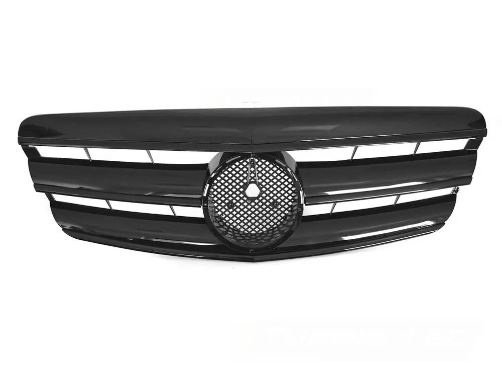 Mercedes třídy S W221 2005-2009 - Přední maska černá Novinka