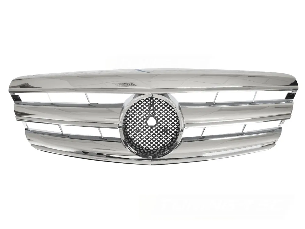 Mercedes třídy S W221 2005-2009 - Přední maska chromová Dokud Zásoby Vydrží