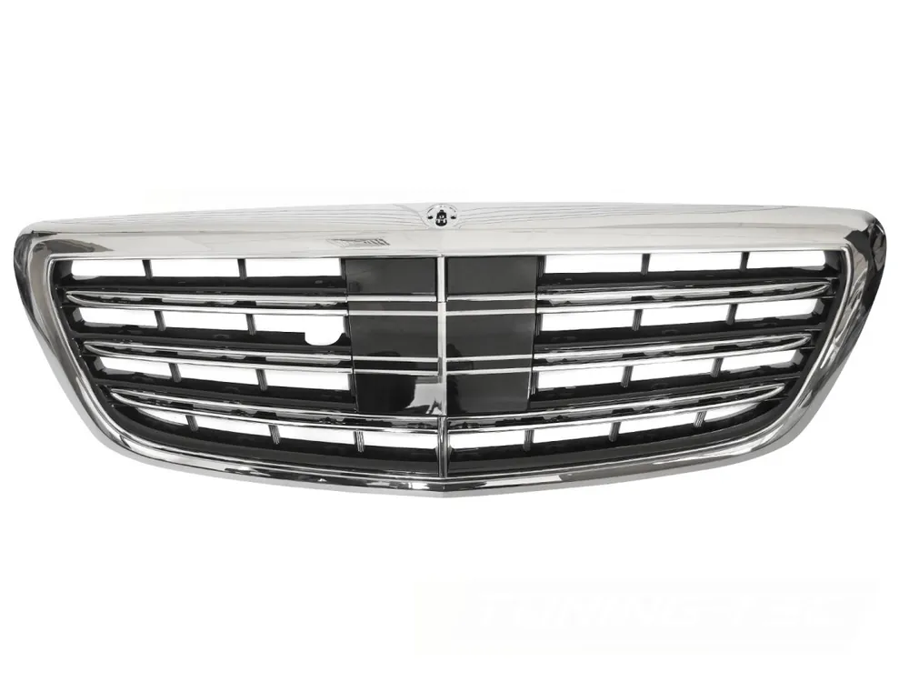Super Cena Mercedes třídy S W222 2013-2017 - Přední maska chromová